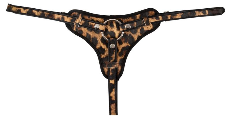 Excellent Power Leopard Frenzy Deluxe Strap-On