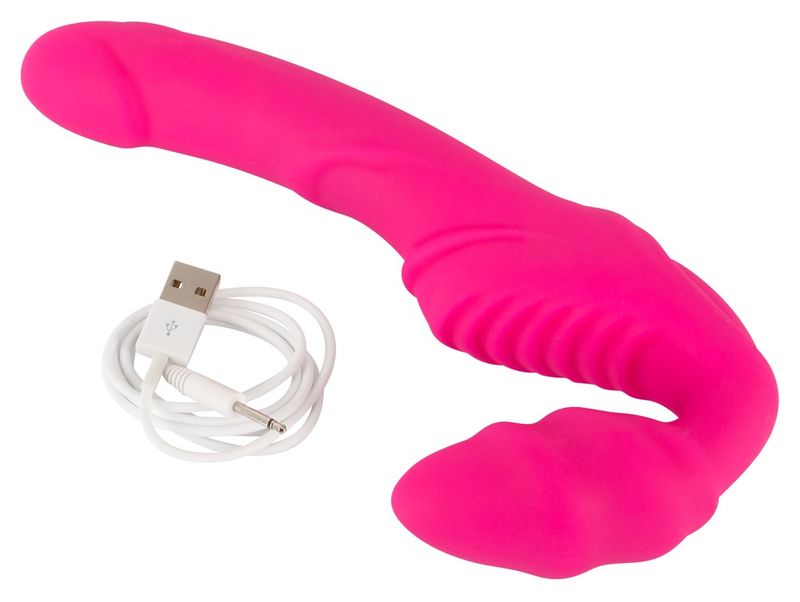 Strapless Strap-On Double Teaser