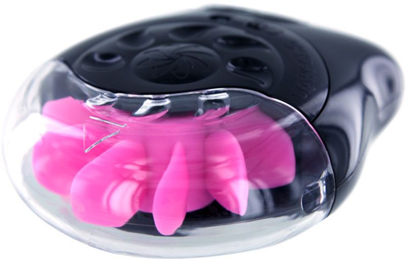 Sqweel 2 Svart, Oralsex-simulator med 10 Silikontunger