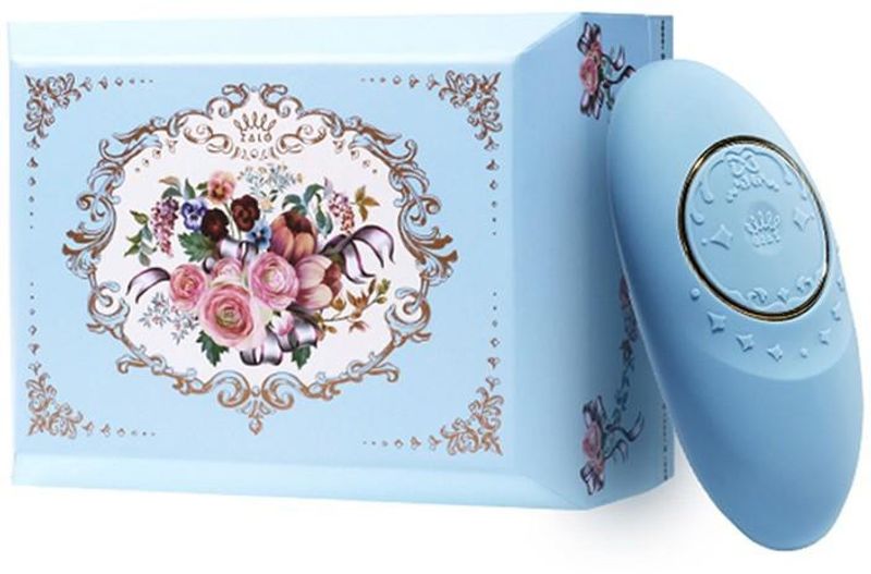 Zalo Jeanne Personal Massager kraftfull massasjevibrator i blå