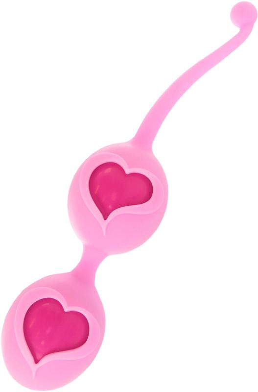 Desi Pink Love Balls, knipekuler i silikon fra Feelz Toys