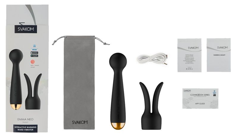 Svakom Emma Neo massasjestav med varme